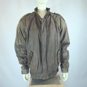 Masquerade 1980s Leather Jacket